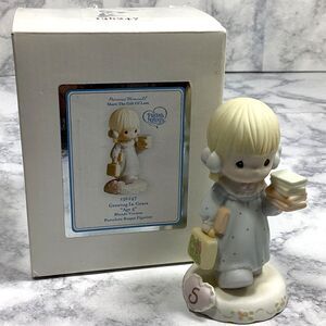 Precious Moments Age 5 Growing In Grace Figure Blonde 136247 In Box